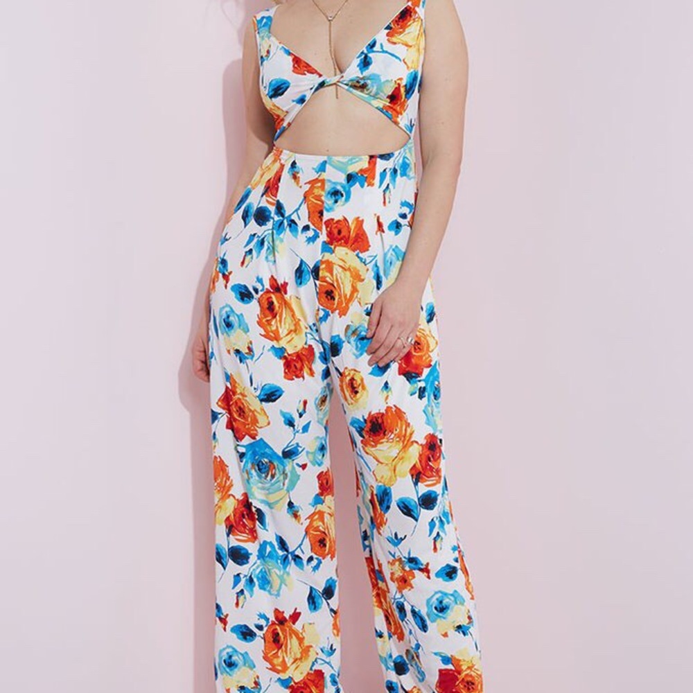 Rebdolls Spring It On Ya Jumpsuit (Size 3x)